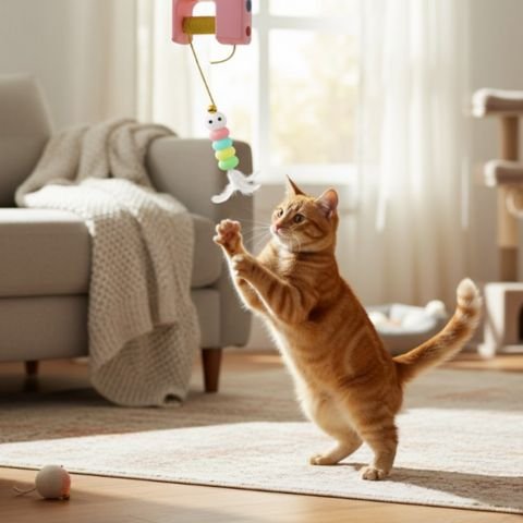 Jeux pour chat suspension de porte | Féli - Stimul - Chatjoue
