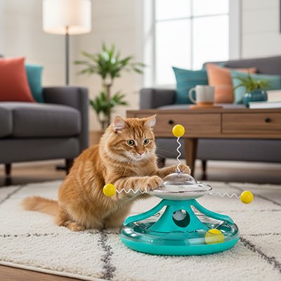 Jouet pour Chat avec plusieurs balles