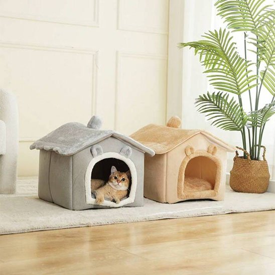 Niche pour Chat avec un coussin amavible