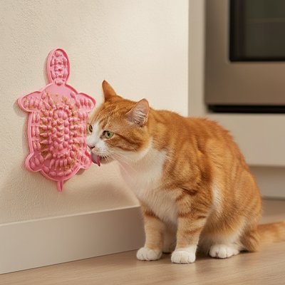 Tapis de léchage il peut se fixer au mur