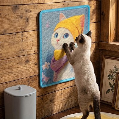 Tapis griffoir chat stimule l'instinct du chat