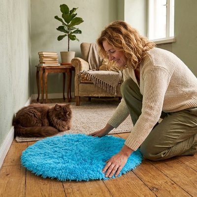 Tapis pour chat avec base anti dérapant