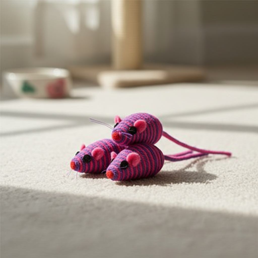 3 souris rouges Felino