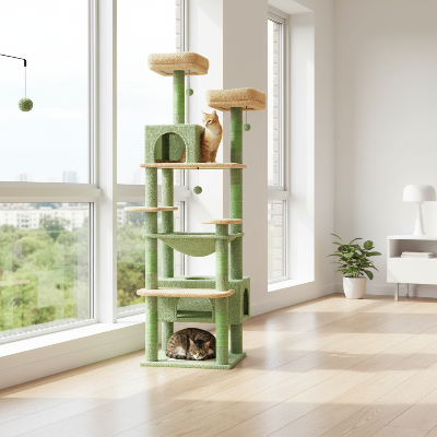 arbre à chat Salon scandinave