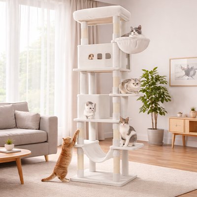 Arbre à Chat xxl idéal pour les grands chats