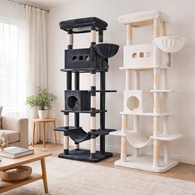 Arbre à Chat xxl multi-niveaux 