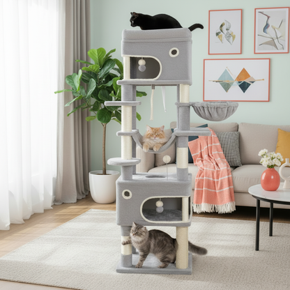 Arbre à chat Félixconfort salon contemporain