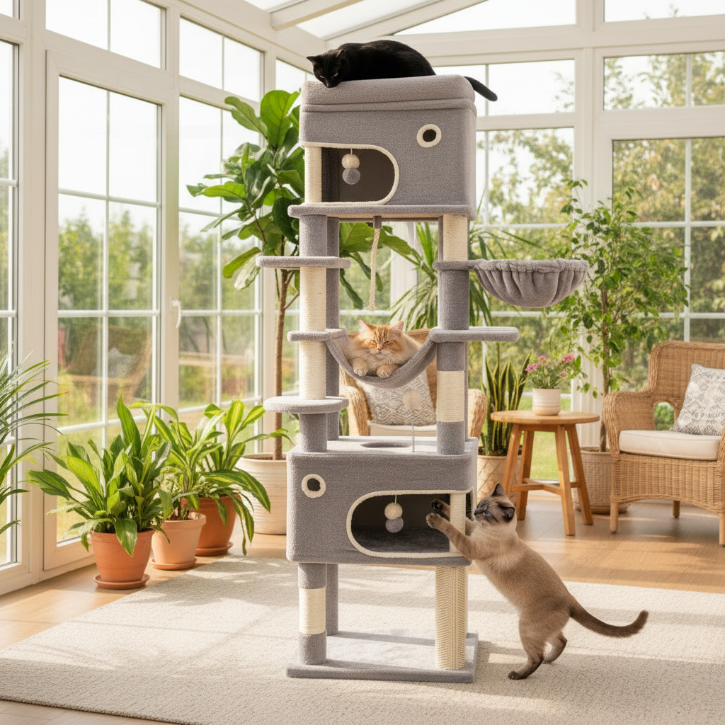 Arbre à chat Félixconfort véranda