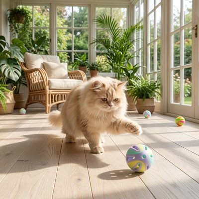 Balle pour chat de 4.9 cm de diamètre