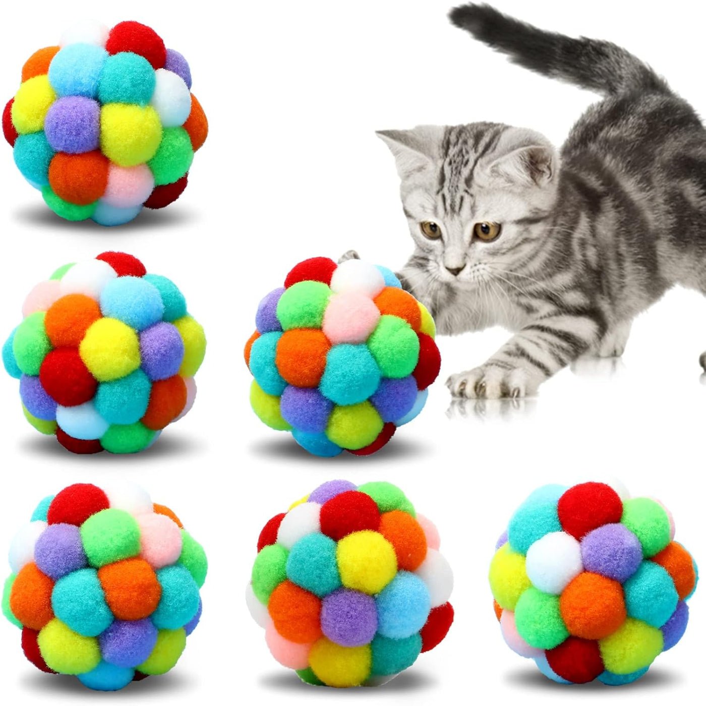 Balle pour Chat - JingleChase™ - Multicouleur - Chatjoue