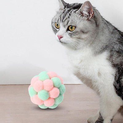 Balle pour Chat - JingleChase™ - Rose - Chatjoue