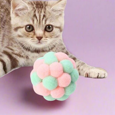 Balle pour Chat - JingleChase™ - Rose - Chatjoue