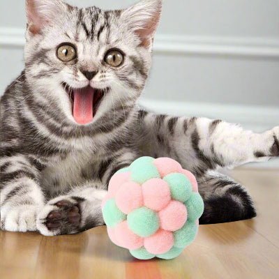 Balle pour Chat - JingleChase™ - Rose - Chatjoue