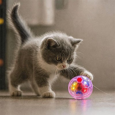 Balle pour chat stimulante | Interactive - Chatjoue