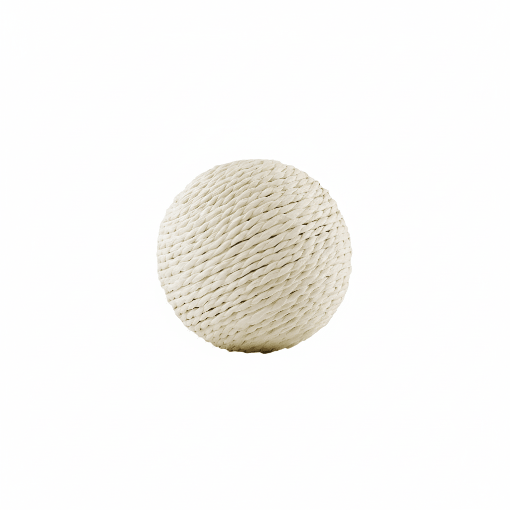 Balle pour chat en sisal de belle taille | Interactive - Chatjoue