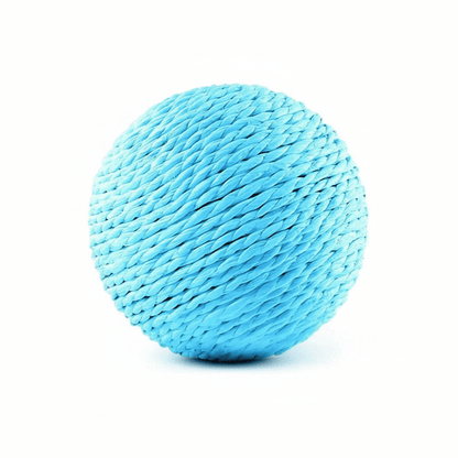 Balle pour chat en sisal de belle taille | Interactive - Chatjoue
