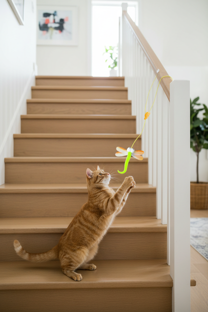 Chat avec JumpPaw Libellule escalier 1