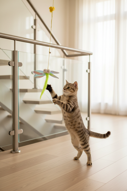 Chat avec JumpPaw Libellule escalier 2