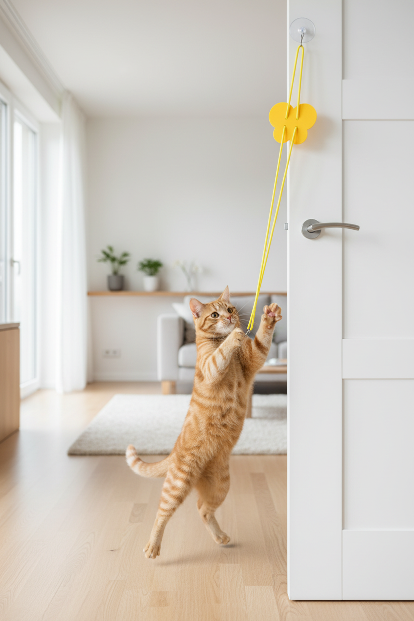 Chat avec JumpPaw Libellule porte 1