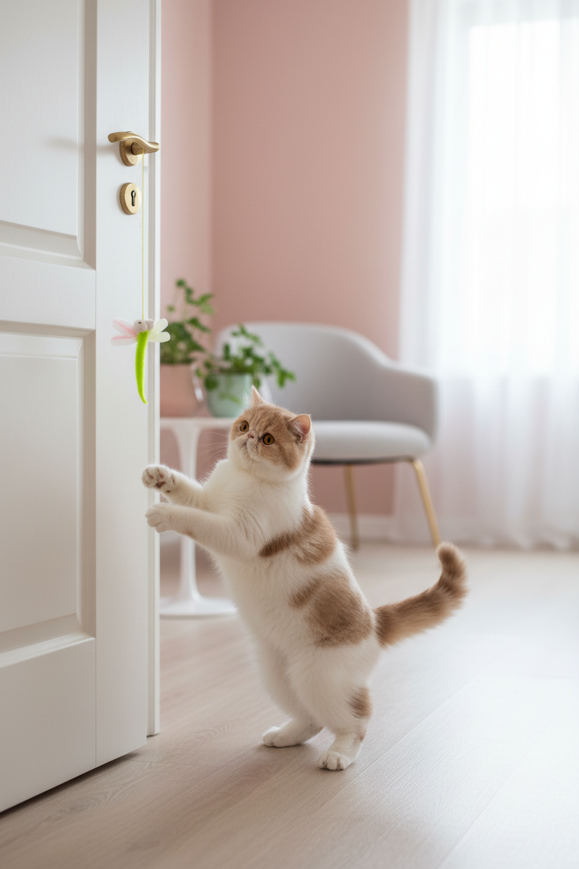 Chat avec JumpPaw Libellule porte 2