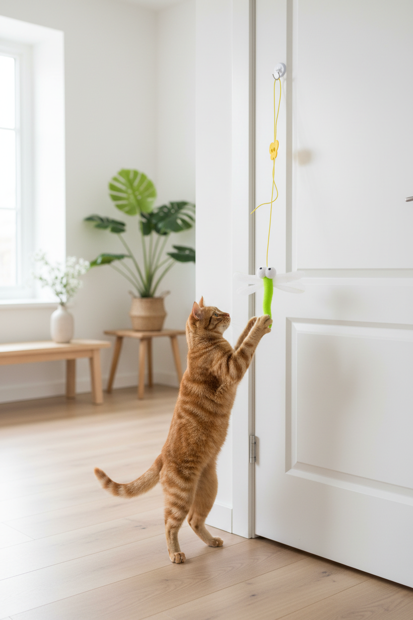 Chat avec JumpPaw Libellule porte 3