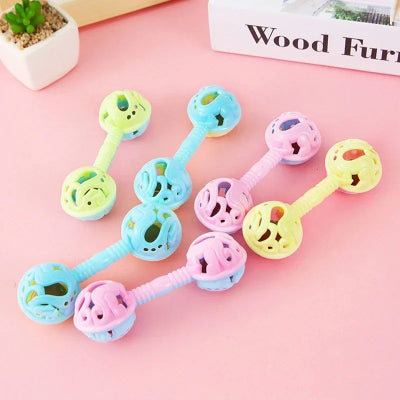 chat joue hochet en lot de 8 pièces