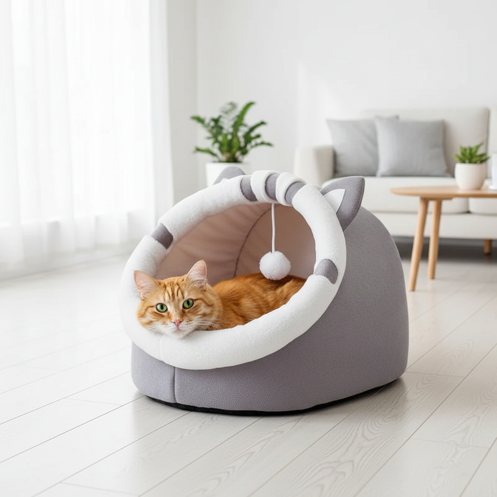 Chat roux – Scandinave