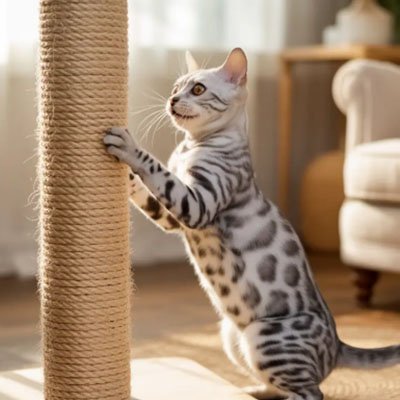 Corde Arbre A chat adapter à tous les arbres | Robuste Naturellechat - Chatjoue