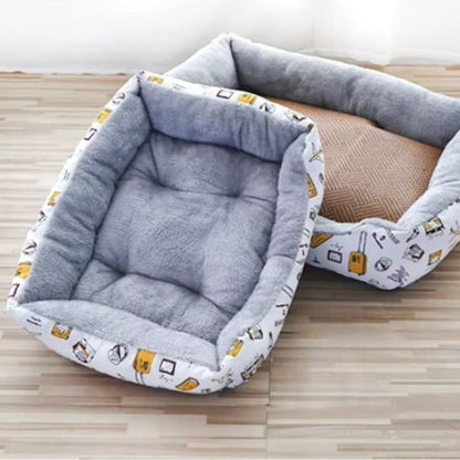 coussin chat doux et confortable 