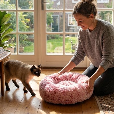 Coussin pour Chat doux et confortable