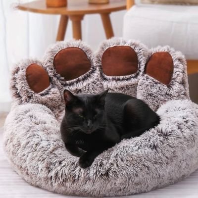 Coussin pour chat existe en 2 couleurs