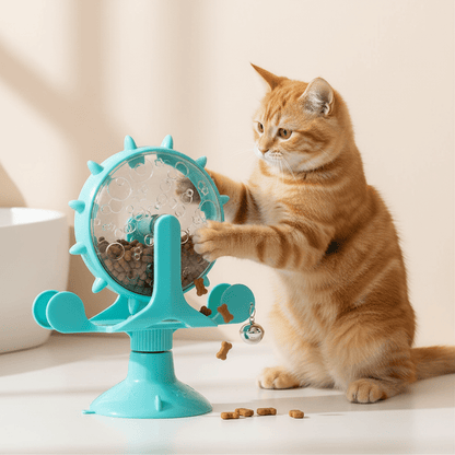 distributeur de croquettes pour chat tri - couleur| Automatique| chatjoue - Chatjoue