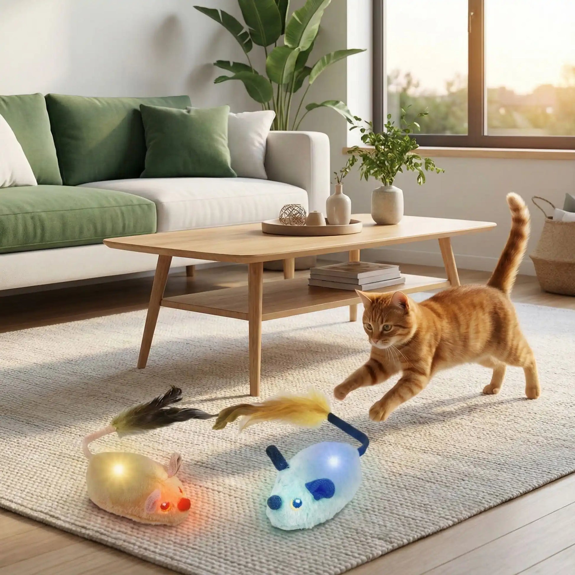 Jouet pour Chat petite souris Interactive | FélinStim - Chatjoue