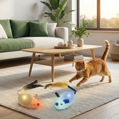 Jouet pour Chat petite souris Interactive | FélinStim - Chatjoue
