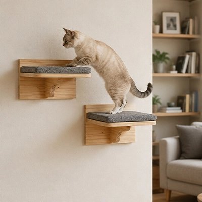 Escalier pour chat ou juste pour jouer
