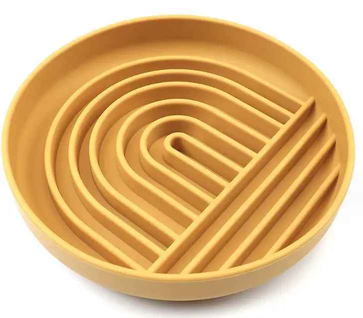 Gamelle Anti-Glouton Chat Design Arrondis | Digestion Optimale