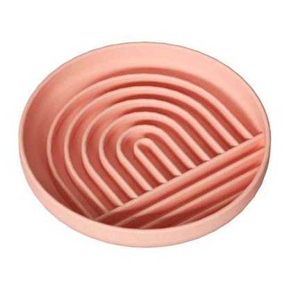 Gamelle Anti-Glouton Chat Design Arrondis | Digestion Optimale