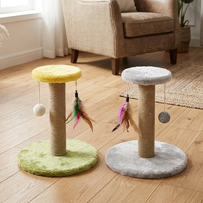 Griffoir Chat base solide de 25 cm