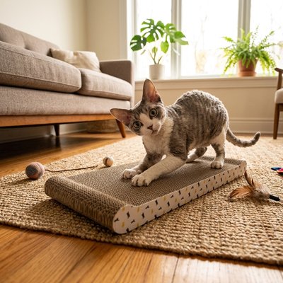 griffoir Chat carton idéal pour tous les chats