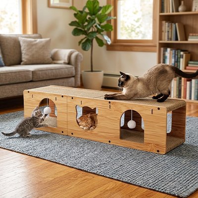 Griffoir Chat existe en deux dimension 100 / 24 cm et 100 / 30 cm