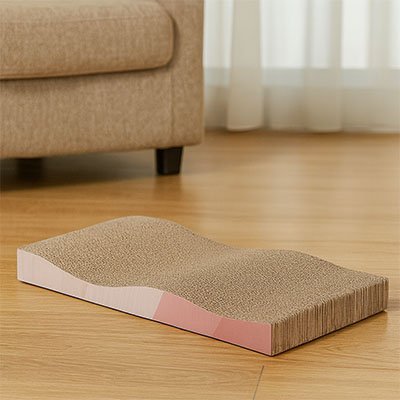 Griffoir en carton pour Chat recyclable et durable| Durafélin - chatjoue - Chatjoue