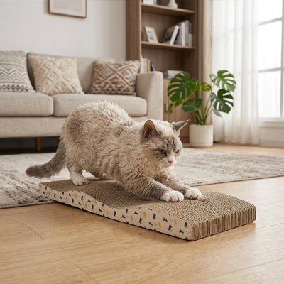 griffoir en carton pour Chat pour tous les chats 