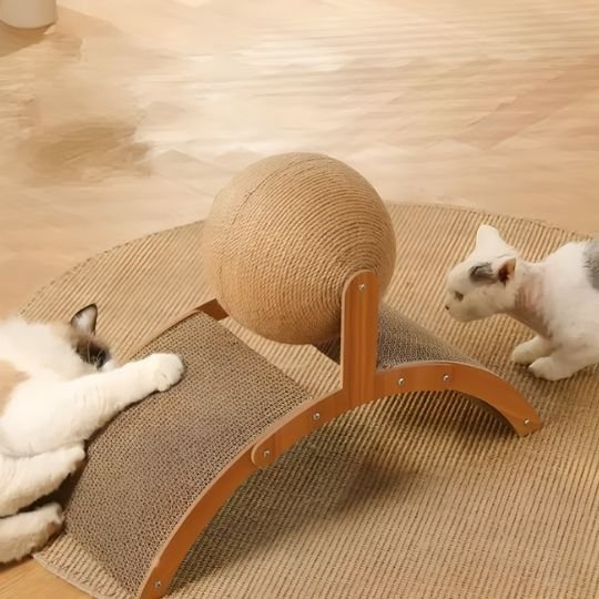 Griffoir pour chat en forme de boule | ProtectDesign - Chatjoue