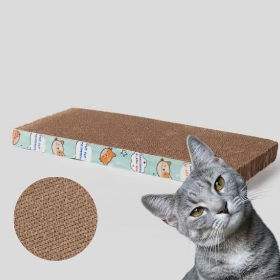 Griffoir pour chat ondulé ou plat | Protecmeuble - chatjoue - Chatjoue