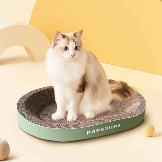 Griffoir pour chat en carton ondulé | Robuste & Design - Chatjoue