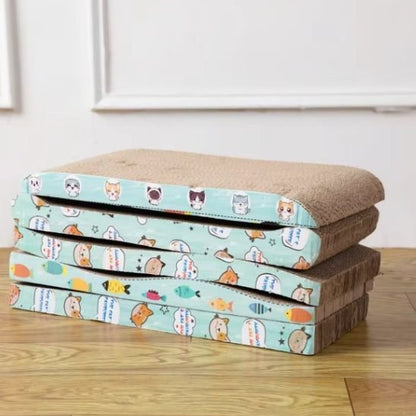 Griffoir pour chat ondulé ou plat | Protecmeuble - chatjoue - Chatjoue