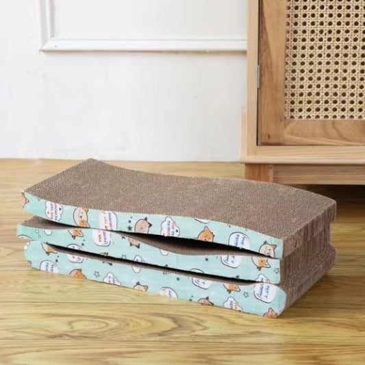 Griffoir pour chat ondulé ou plat | Protecmeuble - chatjoue - Chatjoue