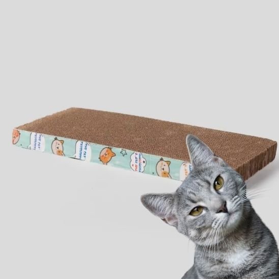 Griffoir pour chat ondulé ou plat | Protecmeuble - chatjoue - Chatjoue