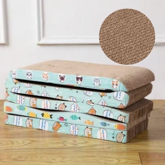 Griffoir pour chat ondulé ou plat | Protecmeuble - chatjoue - Chatjoue