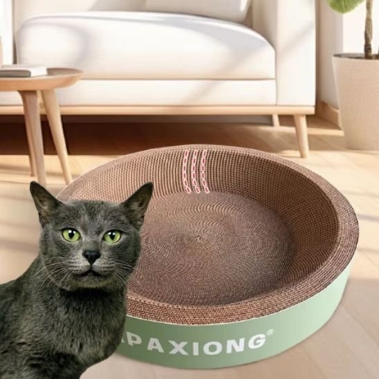 Griffoir pour chat en carton ondulé | Robuste & Design - Chatjoue